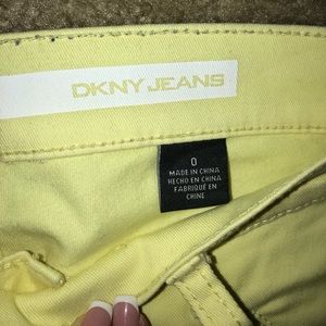 DKNY lemon color jeans